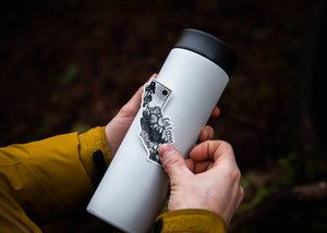 California Sticker - Mountain Mornings - Sticker