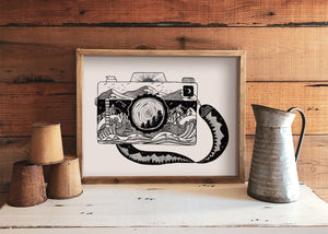 Camera Print - Mountain Mornings - Prints