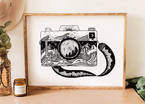 Camera Print - Mountain Mornings - Prints