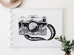 Camera Print - Mountain Mornings - Prints