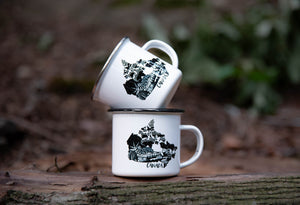 Canada, Camping Mug - Mountain Mornings - Camping Mug