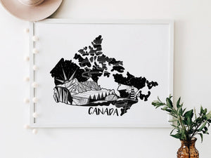 Canada Print - Mountain Mornings - Prints