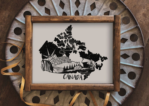 Canada Print - Mountain Mornings - Prints