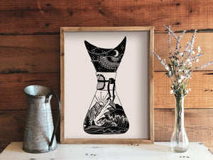 Chemex Coffee Print - Mountain Mornings - Prints