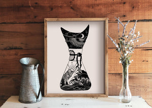 Chemex Coffee Print - Mountain Mornings - Prints