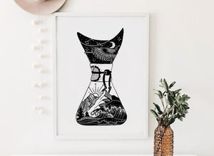 Chemex Coffee Print - Mountain Mornings - Prints