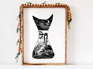 Chemex Coffee Print - Mountain Mornings - Prints