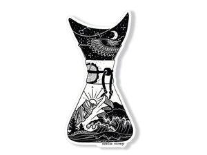Chemex Sticker - Mountain Mornings - Sticker