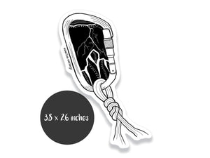 Climbing Carabin Sticker - Mountain Mornings - Sticker