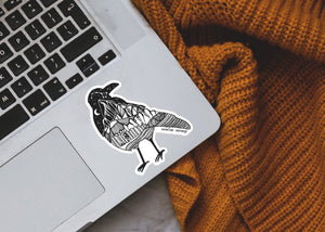 Crow Sticker - Mountain Mornings - Sticker