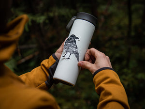 Crow Sticker - Mountain Mornings - Sticker