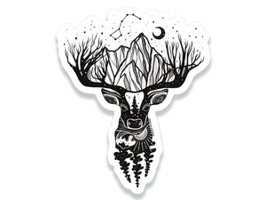 Deer Sticker - Mountain Mornings - Sticker