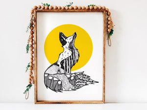 Fox Print - Mountain Mornings - Prints