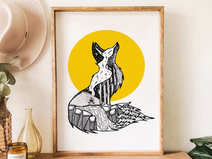 Fox Print - Mountain Mornings - Prints