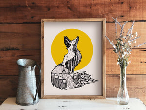 Fox Print - Mountain Mornings - Prints