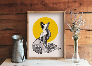 Fox Print - Mountain Mornings - Prints