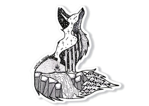 Fox Sticker - Mountain Mornings - Sticker