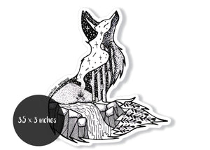 Fox Sticker - Mountain Mornings - Sticker