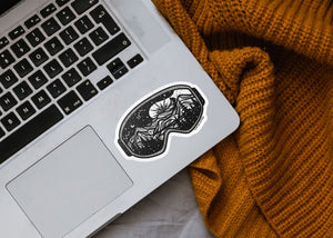 Goggles Sticker - Mountain Mornings - Sticker