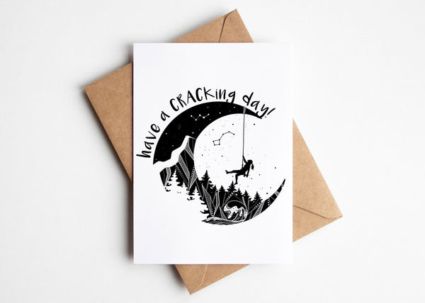 Have a Cracking Day; Greeting Card - Mountain Mornings - Greeting Card