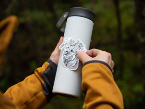 Heart Sticker - Mountain Mornings - Sticker