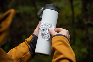 Heart Sticker - Mountain Mornings - Sticker