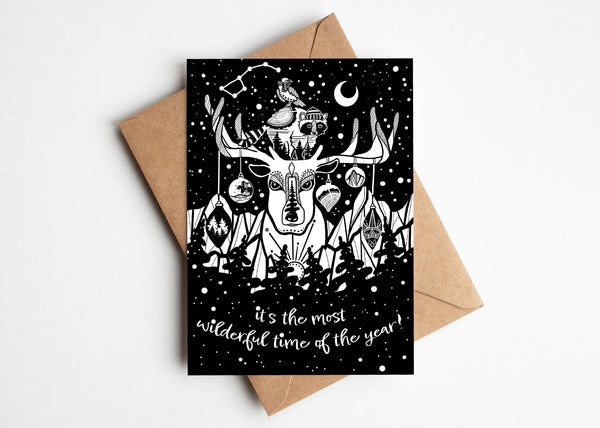 It's the Most Wilderful Time of the Year, Greeting Card - Mountain Mornings - Greeting Card