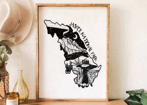 Jasper National Park Print - Mountain Mornings - Prints