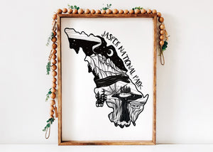 Jasper National Park Print - Mountain Mornings - Prints