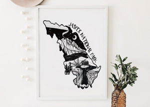 Jasper National Park Print - Mountain Mornings - Prints