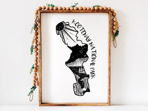 Kootenay National Park Print - Mountain Mornings - Prints