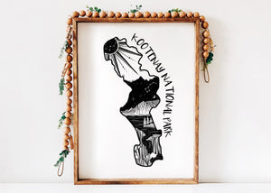 Kootenay National Park Print - Mountain Mornings - Prints