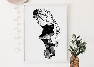 Kootenay National Park Print - Mountain Mornings - Prints