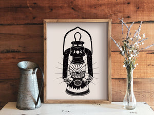 Lantern Print - Mountain Mornings - Prints