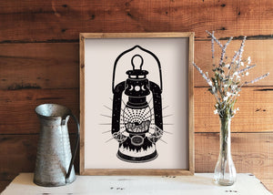 Lantern Print - Mountain Mornings - Prints
