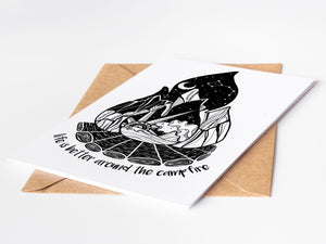 Life is Better around the Campfire, Greeting Card - Mountain Mornings - Greeting Card