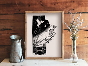 Manitoba Print - Mountain Mornings - Prints