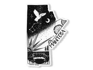 Manitoba Sticker - Mountain Mornings - Sticker