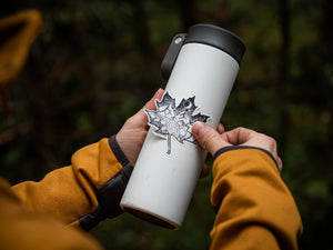 Maple Leaf Sticker Light - Mountain Mornings - Sticker
