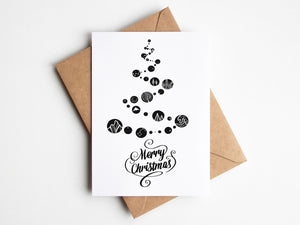 Merry Christmas Tree, Greeting Card - Mountain Mornings - Greeting Card
