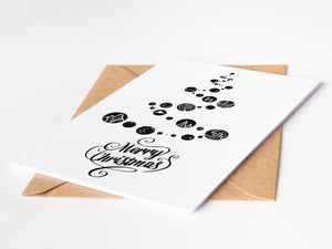 Merry Christmas Tree, Greeting Card - Mountain Mornings - Greeting Card