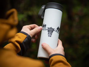 Moose Sticker - Mountain Mornings - Sticker