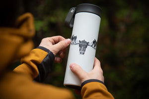 Moose Sticker - Mountain Mornings - Sticker