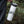 Mountain Bike Sticker on a white stainless steel water bottle in outdoor setting.