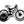 Mountain Bike Sticker in black and white with original illustration, glossy vinyl finish for outdoor use.