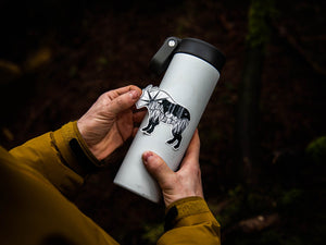 Mountain Goat Sticker - Mountain Mornings - Sticker