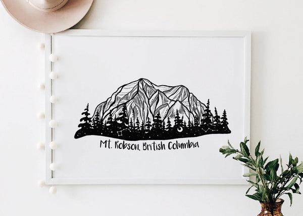 Mt. Robson Print - Mountain Mornings - Prints