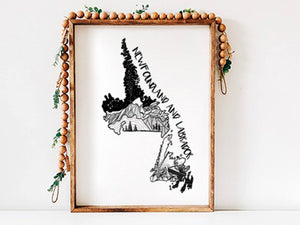 Newfoundland and Labrador Print - Mountain Mornings - Prints
