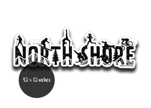 North Shore Sticker - Mountain Mornings - Sticker