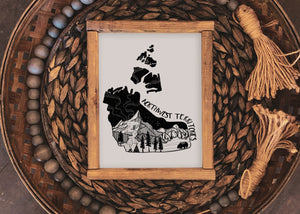 Northwest Territories Print - Mountain Mornings - Prints